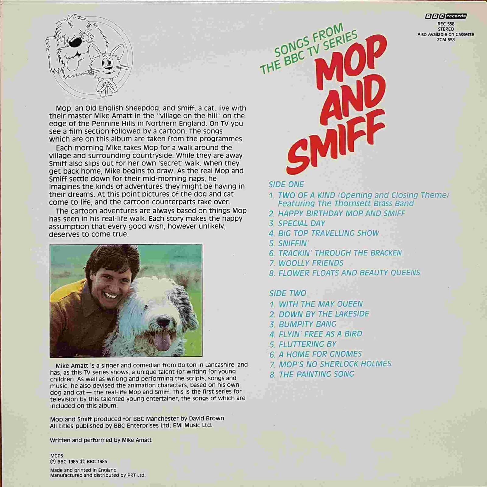 Back cover of REC 558